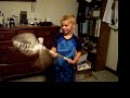 My nephew playing lacrosse