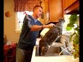 me washing puddin'. he gets a bath every 2 months and just loves it (right-lol).
enjoy!