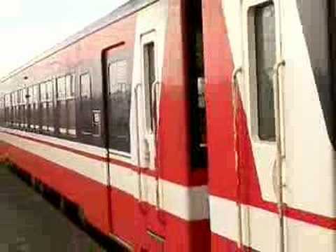 大洗駅にて
