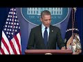President Obama Speaks on Bombings in Boston 
