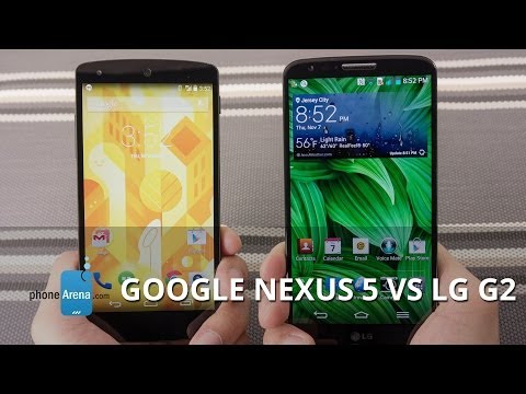 Google Nexus 5 vs LG G2