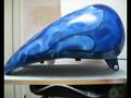 Raveneye Airbrush: Blue true fire