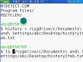 cygwin unix tutorial IIIa catting Files