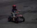 Mattia sul quad Mattia sul quad