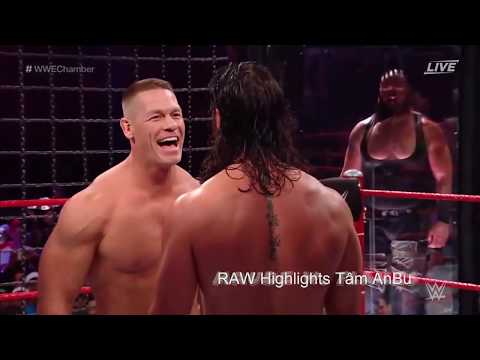 WWE 2019 - JOHN CENA VS ROMAN REIGNS VS BRAUN STROWMAN VS FINN BALOR VS THE MIZ VS ELIAS Full Video