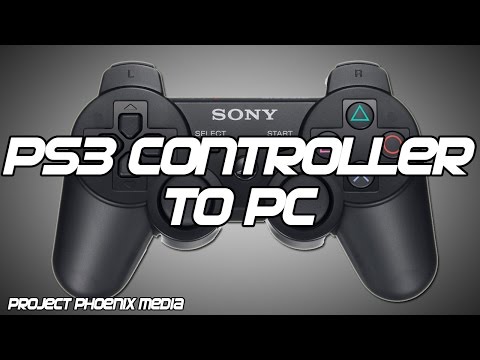 how to connect ps3 controller to pc