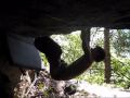 Algund bouldern - Fugu 7b