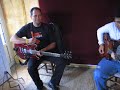 stochelo rosenberg and eddy play nuages in the  cafe across from samois island.
