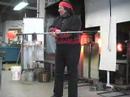 West Michigan Glass Society glass blowing demonstration