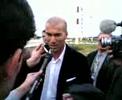jijel -zizou in ferhat abas airport zinedine zidane in jijel
