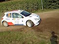 Frans Bremmer & Mark Bent - Peugeot 206 S1600 - Hellendoorn Rally 2009