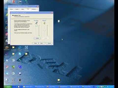 how to test sound in windows xp