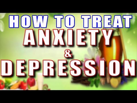 how to cure anxiety and depression