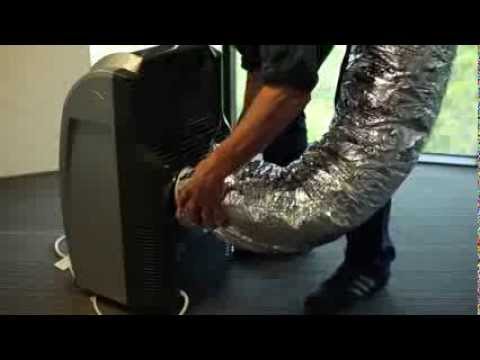 how to install a c vent