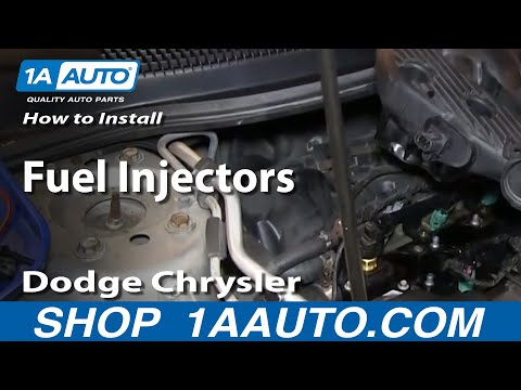 How To Install Replace Fuel Injectors 2.7L Dodge Chrysler V6 2001-06 Sebring