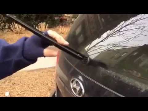 HOW TO Replace HYUNDAI SANTE FE rear wiper