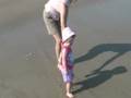 Meghan at the beach