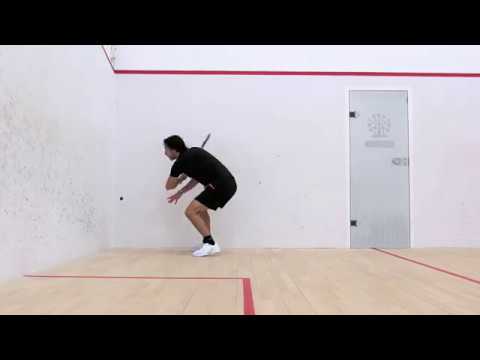 Squash coaching: Being compact in the back corners