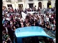 Protesta contro la Gelmini su corso Numistrano Protesta contro la Gelmini su corso Numistrano