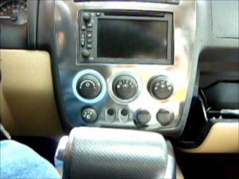 Installing Auxiliary input on a 2007 Hummer H3 Part 3