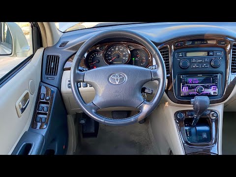 2002 toyota highlander limited asmr relaxing pov test drive