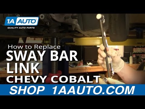 How To Install Replace Rattling Stabilizer Link Chevy Cobalt Pontiac G5 05-10 1AAuto.com