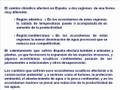 Efectos del cambio climático en España
