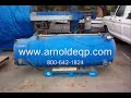 http://www.arnoldeqp.com/5692   (1) - used 40 cu. ft. (expandable to 50 cu. ft.) Dry Vac Filter Dryer System.   With (40) 48 in. x 48 in. (1200 mm) 2 in. thick plates.  Presently setup for 40 cu. ft. cake capacity, expandable to 50 cu. ft. with expandable diaphragm type plates.  3,500 psi automatic hydraulic closure.  Auto plate shifter.  System includes (1) 500 gallon expansion tank, (2) 10 HP hot water circulation pumps, (1) filtrate pump, (1) 15 HP vacuum pump and plate condenser.  Built in 1998.  Set up to blow hot air through cake to dry then discharge.  F.O.B. - LOCATION