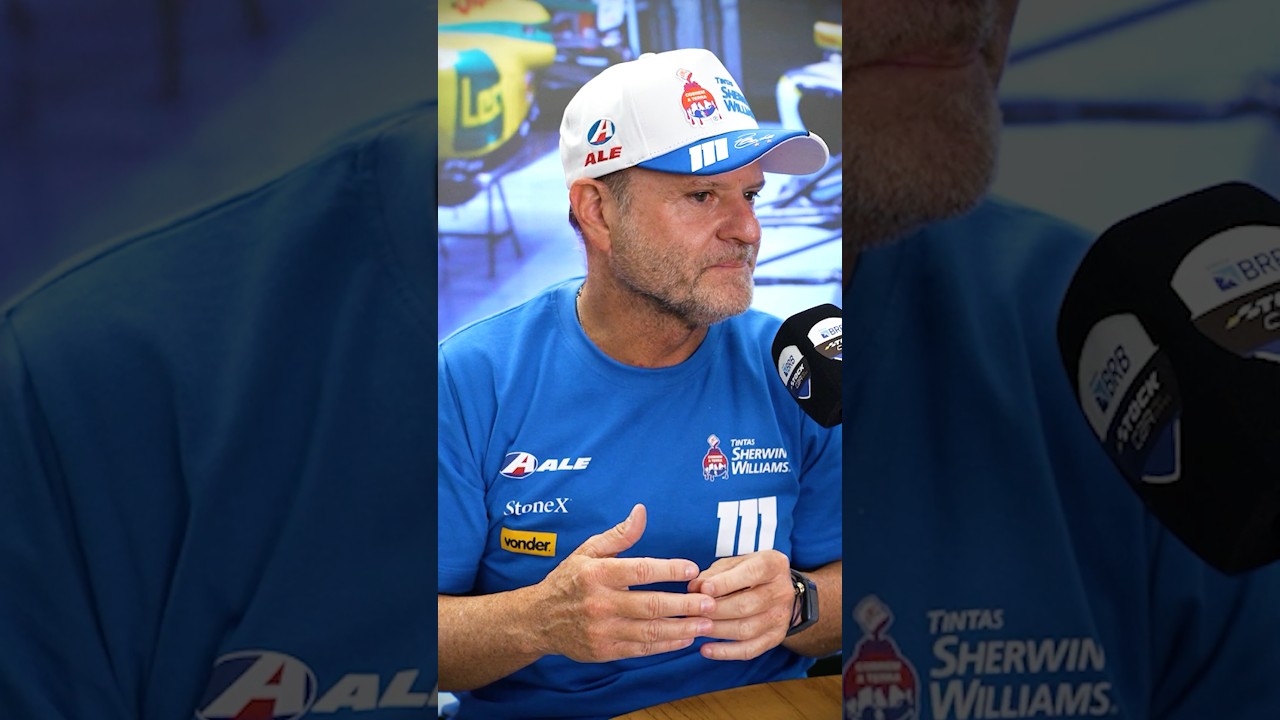 O rei de Goiânia: Rubens Barrichello! 👑