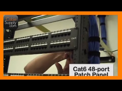 cable supply - Available at: http://cablesupply.com/191-patch-panels Check out our Facebook page to ask questions and get our informational TechBits! http://www.facebook.co...