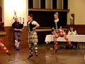 Competing in the sword dance in Windsor, ON, Canada, in February, 2009. My dancer is in the black and red.