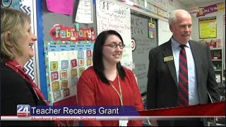 Alabama Power Presents Grant to First Year Teacher