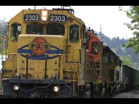 Train - Rare on this line Portland Western 2303 on its way to Portland with PW 2313,PW 2306,PW 3006, and PW1805 If you like my videos, rate, comment and subscribe to...