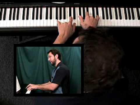 Learn "over the rainbow" on the piano