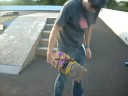 CJ 360 Flipping The 5 Setter At The Skate Park