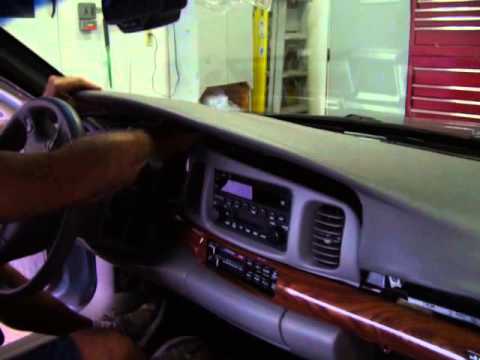 2003 Buick LeSabre Dash Pad Removal and Replacement Part 2