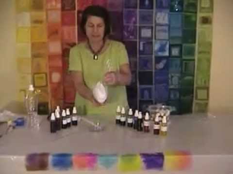 how to dye silk scarves