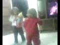 Paige and Ivy dancing