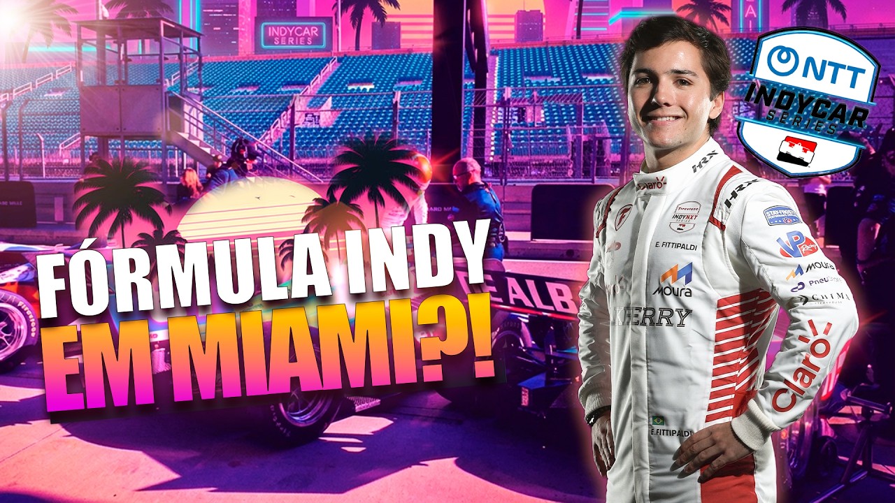 FÓRMULA INDY em MIAMI?! Último teste antes da estreia do Enzo!