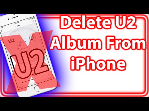 how to remove u2 album from iphone