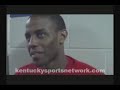 Darius Miller on DeMarcus Cousins and UK's Swagger
