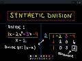 Synthetic Division