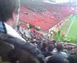 Man City fans take over old trafford!
