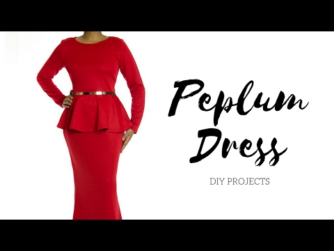 how to make a peplum belt