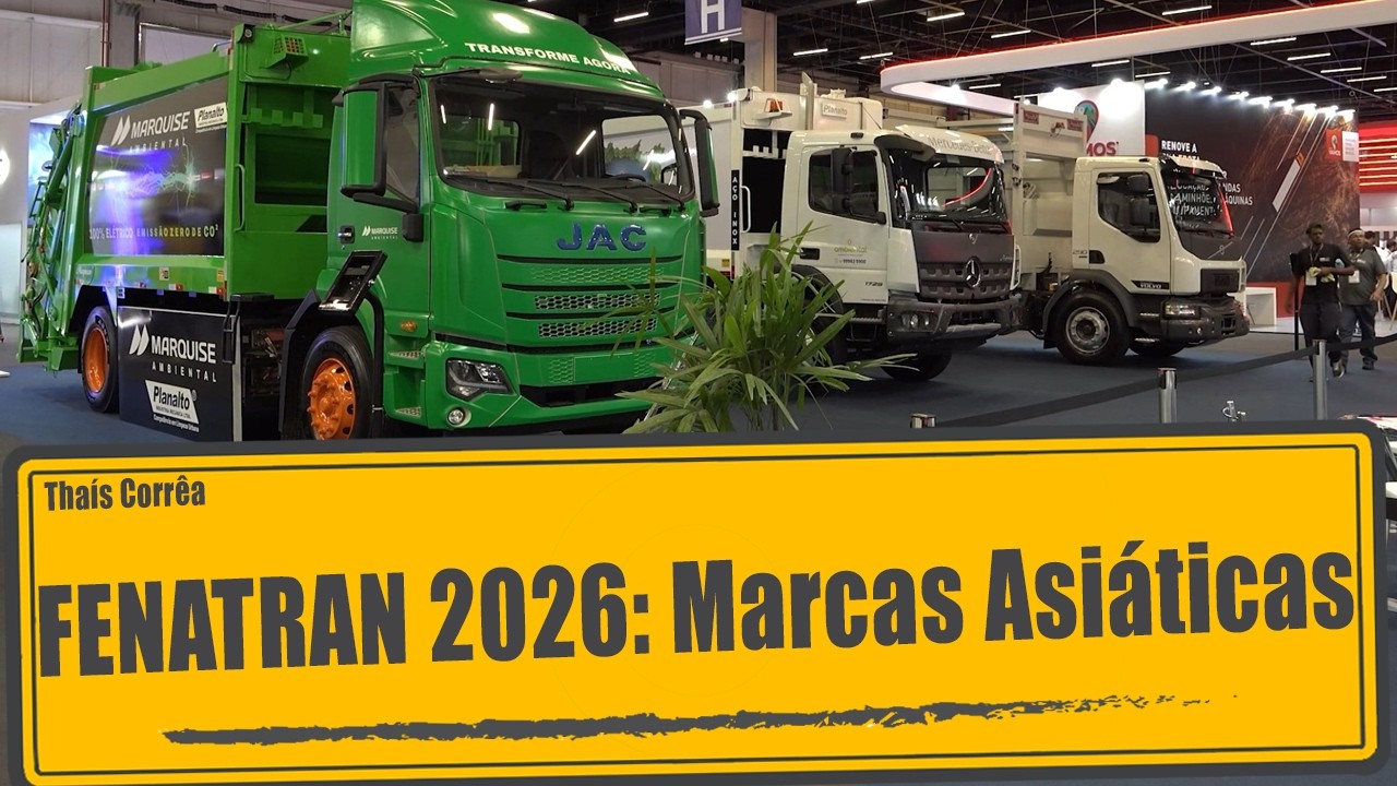 FENATRAN 2026: Marcas Asiáticas e Veículos Elétricos