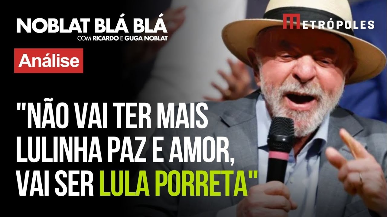 Lula anuncia que era do "Paz e amor" acabou e o 4° mandato será "porreta"