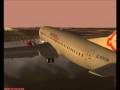 FS2004 bmi Baby 737-300 pousando em Liverpool