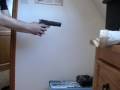 Test effets spéciaux - Tir au pistolet