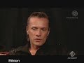 adam clayton & larry mullen being interviewed after u2's concert in chicago (vertigo tour) 2005.