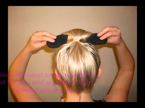 how to use the hair bun